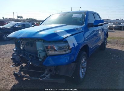 Lot #3048458827 2021 RAM 1500 LARAMIE  4X4 5'7 BOX