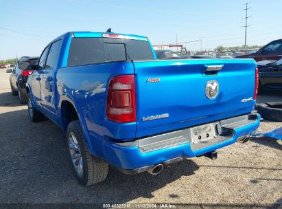 Lot #3048458827 2021 RAM 1500 LARAMIE  4X4 5'7 BOX