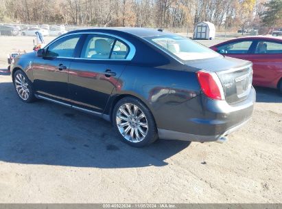 Lot #3050079796 2011 LINCOLN MKS ECOBOOST