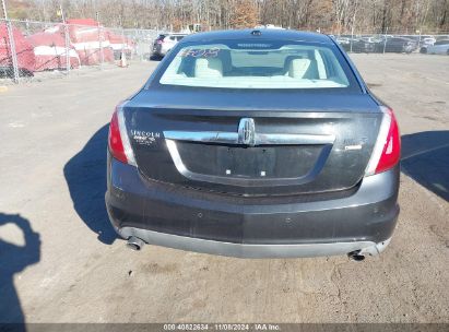 Lot #3050079796 2011 LINCOLN MKS ECOBOOST