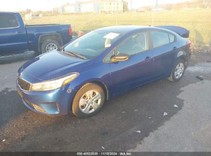 Lot #3045360514 2017 KIA FORTE LX