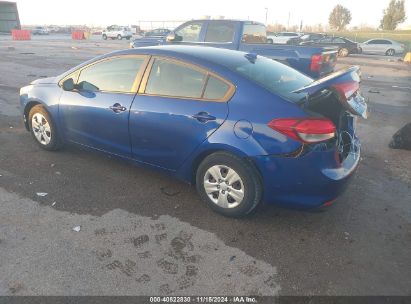 Lot #3045360514 2017 KIA FORTE LX