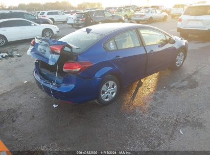 Lot #3045360514 2017 KIA FORTE LX