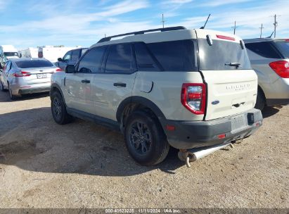 Lot #3056478311 2024 FORD BRONCO SPORT BIG BEND