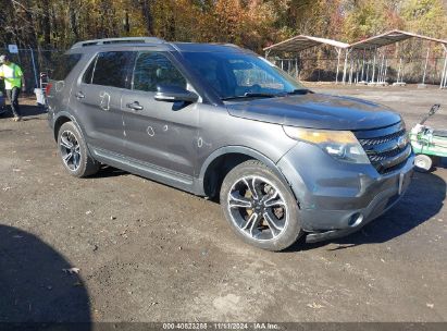 Lot #3052075641 2015 FORD EXPLORER SPORT