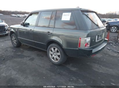 Lot #2992835076 2006 LAND ROVER RANGE ROVER HSE