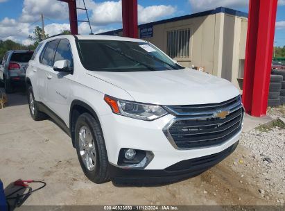 Lot #2992835068 2020 CHEVROLET TRAVERSE FWD LT CLOTH