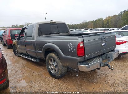 Lot #3042556931 2013 FORD F-250 LARIAT