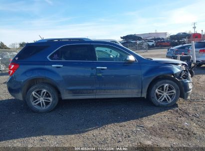 Lot #2992835053 2016 CHEVROLET EQUINOX LTZ