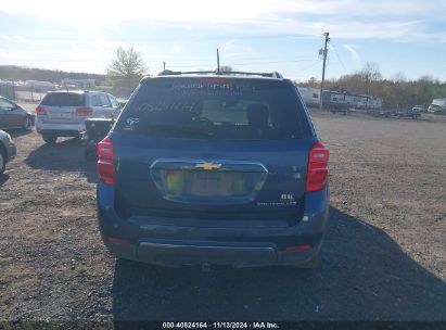 Lot #2992835053 2016 CHEVROLET EQUINOX LTZ