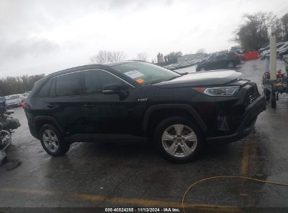 Lot #3056472342 2019 TOYOTA RAV4 HYBRID XLE