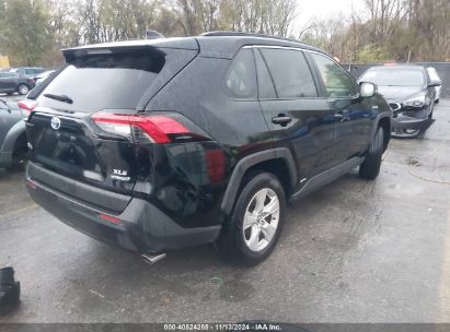 Lot #3056472342 2019 TOYOTA RAV4 HYBRID XLE