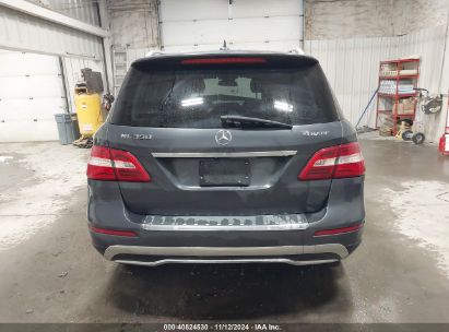 Lot #3037522944 2012 MERCEDES-BENZ ML 350 4MATIC