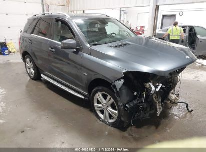 Lot #3037522944 2012 MERCEDES-BENZ ML 350 4MATIC