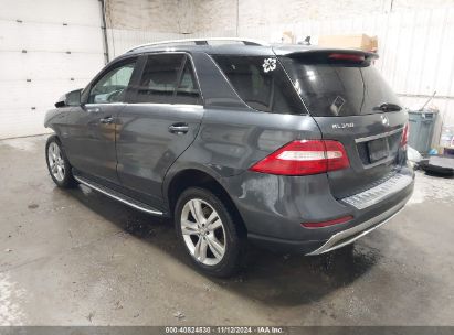 Lot #3037522944 2012 MERCEDES-BENZ ML 350 4MATIC