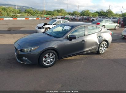 Lot #3056063577 2016 MAZDA MAZDA3 I SPORT