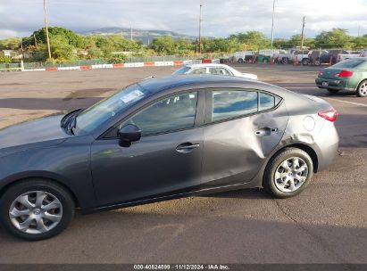 Lot #3056063577 2016 MAZDA MAZDA3 I SPORT