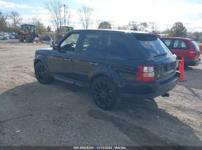 Lot #3045360415 2008 LAND ROVER RANGE ROVER SPORT SUPERCHARGED