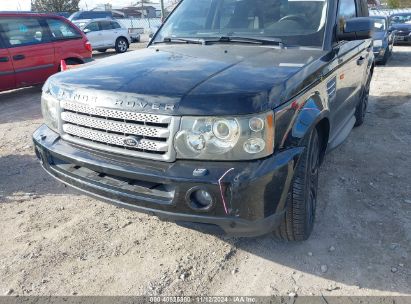 Lot #3045360415 2008 LAND ROVER RANGE ROVER SPORT SUPERCHARGED