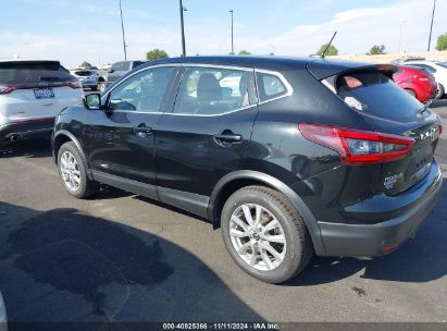 Lot #2992820370 2021 NISSAN ROGUE SPORT S FWD XTRONIC CVT