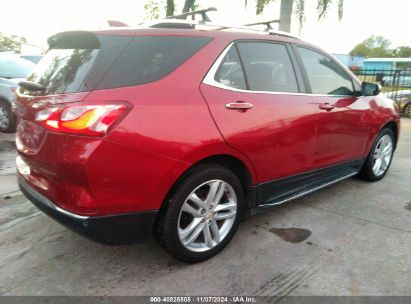 Lot #2997780956 2020 CHEVROLET EQUINOX FWD PREMIER 1.5L TURBO