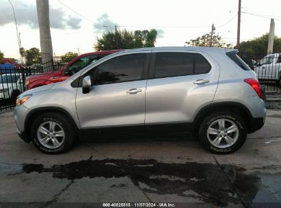 Lot #2997780953 2020 CHEVROLET TRAX FWD LS