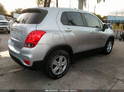 Lot #2997780953 2020 CHEVROLET TRAX FWD LS