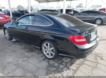 Lot #3056063074 2013 MERCEDES-BENZ C 350 SPORT