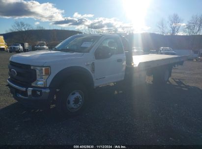 Lot #2995287796 2021 FORD F-600 CHASSIS XL