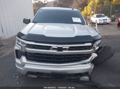 Lot #3051092446 2022 CHEVROLET SILVERADO 1500 4WD  SHORT BED RST