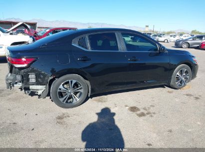 Lot #3035089329 2022 NISSAN SENTRA SV XTRONIC CVT