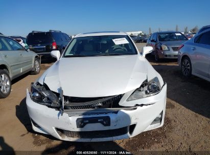 Lot #2992832079 2011 LEXUS IS 250