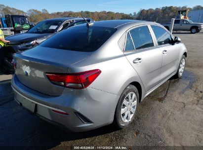 Lot #3035072684 2022 KIA RIO S