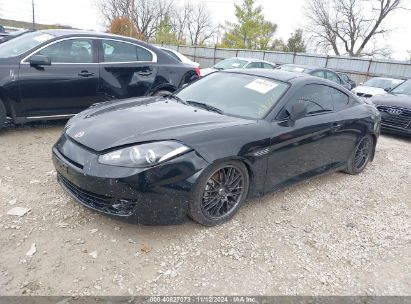 Lot #3037544639 2008 HYUNDAI TIBURON GS