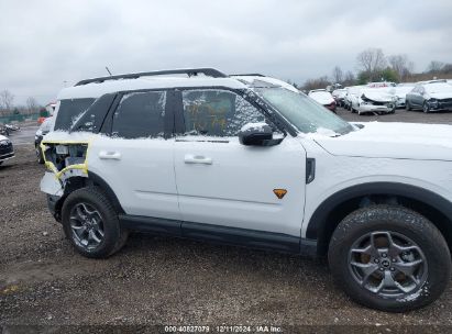 Lot #3037544638 2023 FORD BRONCO SPORT BADLANDS