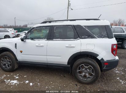 Lot #3037544638 2023 FORD BRONCO SPORT BADLANDS