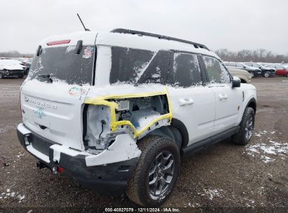 Lot #3037544638 2023 FORD BRONCO SPORT BADLANDS