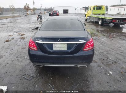 Lot #3052075612 2015 MERCEDES-BENZ C 300 4MATIC/LUXURY 4MATIC/SPORT 4MATIC