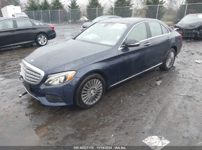 Lot #3052075612 2015 MERCEDES-BENZ C 300 4MATIC/LUXURY 4MATIC/SPORT 4MATIC