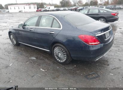 Lot #3052075612 2015 MERCEDES-BENZ C 300 4MATIC/LUXURY 4MATIC/SPORT 4MATIC