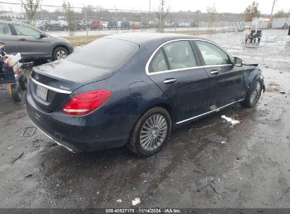 Lot #3052075612 2015 MERCEDES-BENZ C 300 4MATIC/LUXURY 4MATIC/SPORT 4MATIC