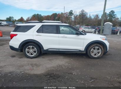 Lot #2989127111 2021 FORD EXPLORER XLT