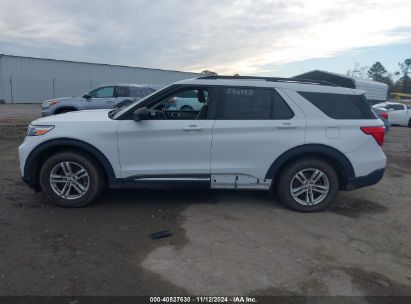 Lot #2989127111 2021 FORD EXPLORER XLT