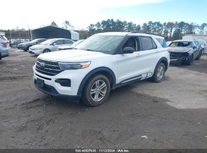 Lot #2989127111 2021 FORD EXPLORER XLT