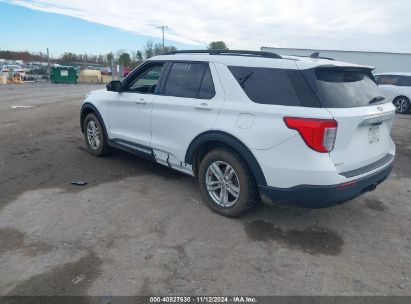 Lot #2989127111 2021 FORD EXPLORER XLT