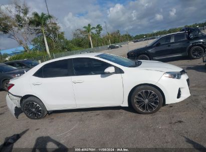 Lot #3034053743 2015 TOYOTA COROLLA S PLUS