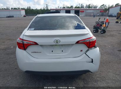 Lot #3034053743 2015 TOYOTA COROLLA S PLUS