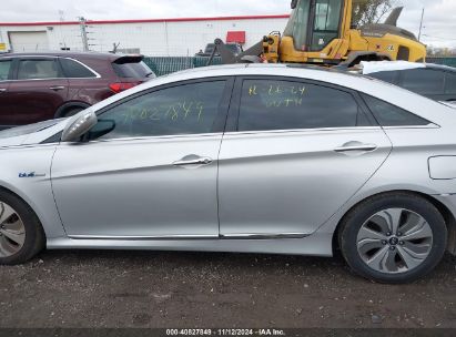 Lot #3056069636 2014 HYUNDAI SONATA HYBRID LIMITED