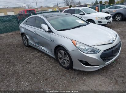 Lot #3056069636 2014 HYUNDAI SONATA HYBRID LIMITED