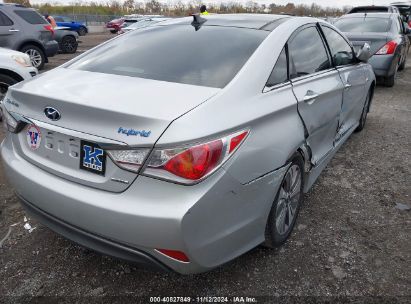 Lot #3056069636 2014 HYUNDAI SONATA HYBRID LIMITED